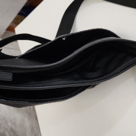 Coach Men's black Leather Crossbody Bag - Picture 7 of 9